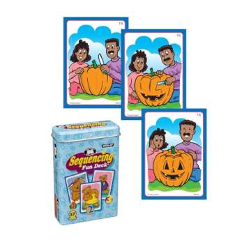 Super Duper Publications | Sequencing Fun Deck Flash Cards | Educational Learning Resource for Child...
