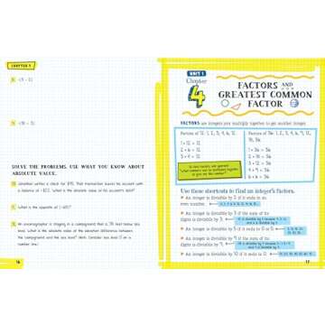 The Big Fat Middle School Math Workbook: 600 Math Practice Exercises (Big Fat Notebooks)