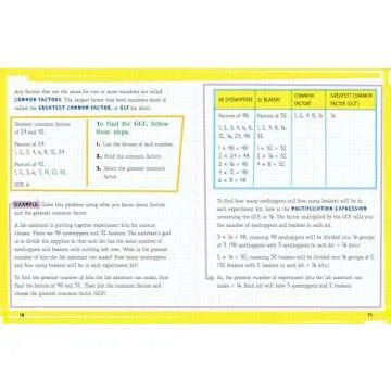 The Big Fat Middle School Math Workbook: 600 Math Practice Exercises (Big Fat Notebooks)