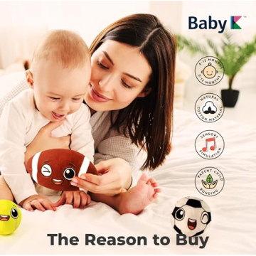 BABY K My First Sports Bag with 5 Soft Plush Balls for Baby