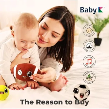 BABY K My First Sports Bag with 5 Soft Plush Balls for Baby