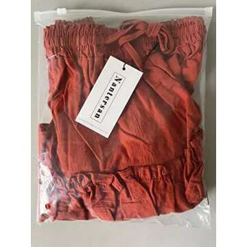 Nantersan Women's High Waist Flared Ruffle Skirt Cute Floral Swing Beach Mini Short Skirts Polka Dot Pleated Skirt Orange