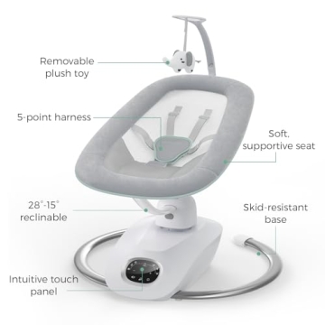 Momcozy CocoSway Electric Baby Swing - 6 Motions