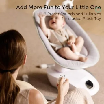 Momcozy CocoSway Electric Baby Swing - 6 Motions