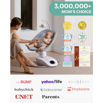 Momcozy CocoSway Electric Baby Swing - 6 Motions