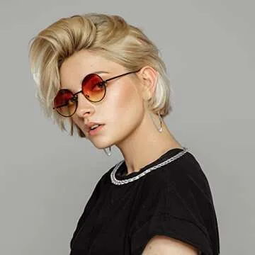 Batiyeer Link Chain Necklace Bracelet Rhinestone Earrings Bling Necklace Bracelet Crystal Big Circle Earring for Women(Silver, 20 Inch)