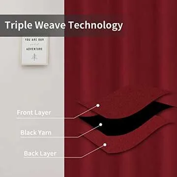 Easy-Going Blackout Curtains - Thermal Insulated, Noise Reducing