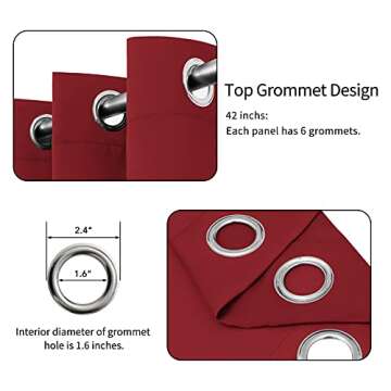 Easy-Going Blackout Curtains - Thermal Insulated, Noise Reducing