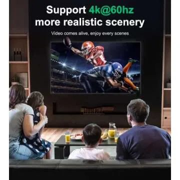 HDMI Switch 4k@60hz Splitter, GANA Aluminum Bidirectional HDMI Switcher 2 in 1 Out, Manual HDMI Hub Supports HD Compatible with Xbox PS5/4/3 Blu-Ray Player Fire Stick Roku