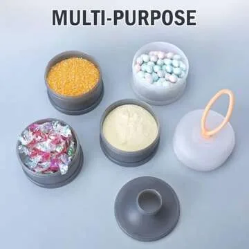 Accmor Baby Formula Dispenser - Travel-Friendly Storage Solution