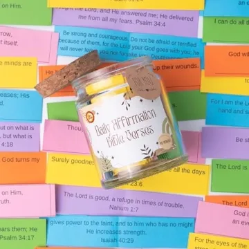 Inspiring Bible Verse Jar for Christian Women