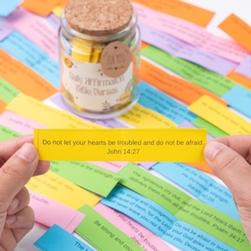 Inspiring Bible Verse Jar for Christian Women