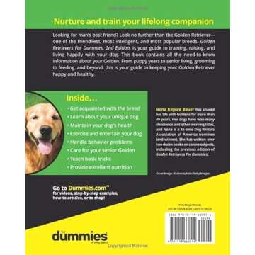 Golden Retrievers For Dummies