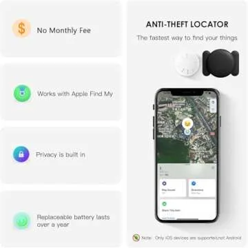 Hongtop Mini GPS Tracker for Vehicles - No Subscription Fee
