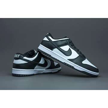 Nike Dunk Low Retro Women's Basketball Shoes - White Black