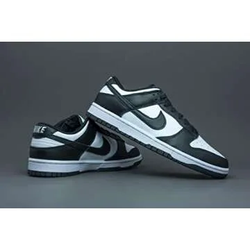 Nike Dunk Low Retro Women's Basketball Shoes - White Black