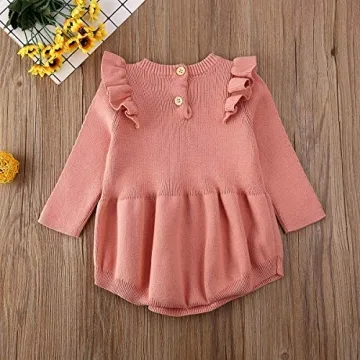 Comfortable Merqwadd Baby Romper for Winter Wear