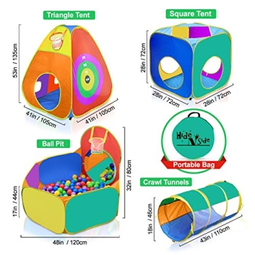 Exciting Ball Pit & Play Tent for Kids Fun