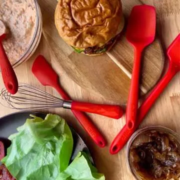 GIR: Get It Right GIRWKM319SLT Premium Stainless Steel Whisk Heat-Resistant up to 550¡F | Seamless, Nonstick Kitchen Spatulas for Cooking, Baking, and Mixing | |, Mini-8 IN IN, Slate