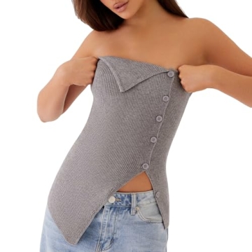 Chic Women Button Down Tank Vest - Perfect for Every Occasion