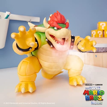 7-Inch Bowser Action Figure with Fire Breathing Effects