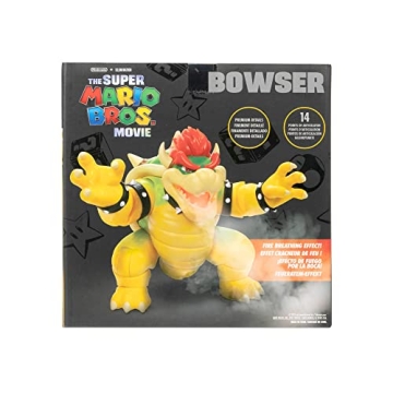 7-Inch Bowser Action Figure with Fire Breathing Effects