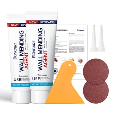 BONCART Drywall Repair Kit – Quick & Easy Wall Mending Solution with Scraper