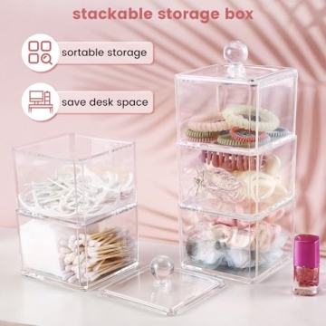 Stylish Acrylic Hair Accessories Organizer for Girls