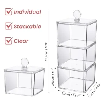 Stylish Acrylic Hair Accessories Organizer for Girls