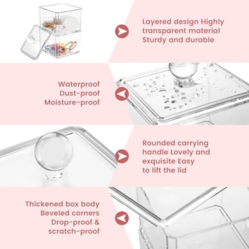 Stylish Acrylic Hair Accessories Organizer for Girls