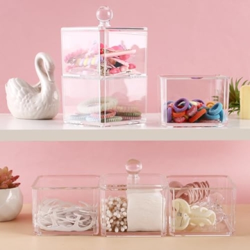 Stylish Acrylic Hair Accessories Organizer for Girls