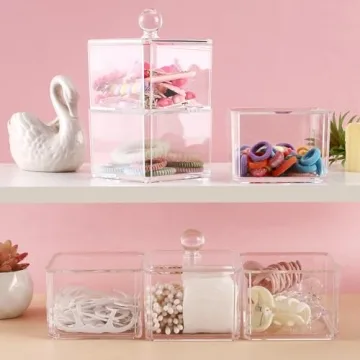 Stylish Acrylic Hair Accessories Organizer for Girls