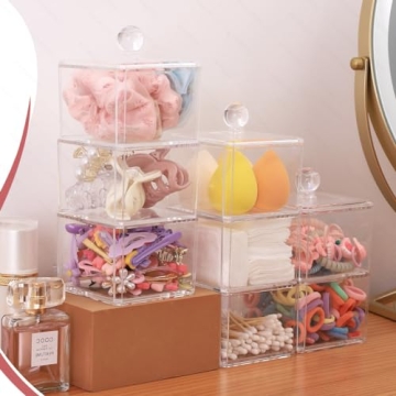 Stylish Acrylic Hair Accessories Organizer for Girls