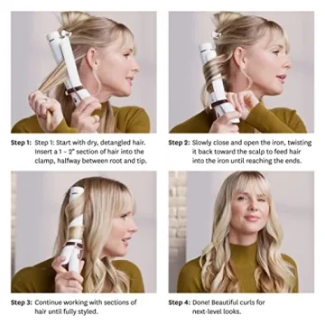 T3 SinglePass Curling Iron for Effortless Gorgeous Curls