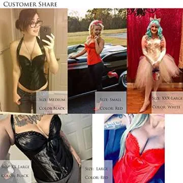 Alivila.Y Women's Vintage Corset for Fashion & Costumes