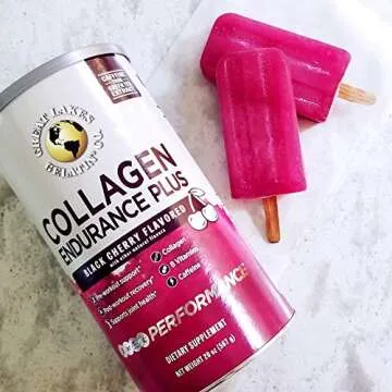 Great Lakes Gelatin Collagen Endurance Plus Black Cherry 20 Oz Can