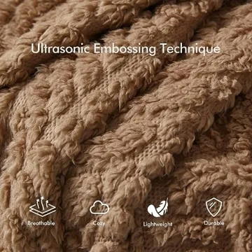 Royoliving Wearable Blanket - Ultra Soft Sherpa Fleece