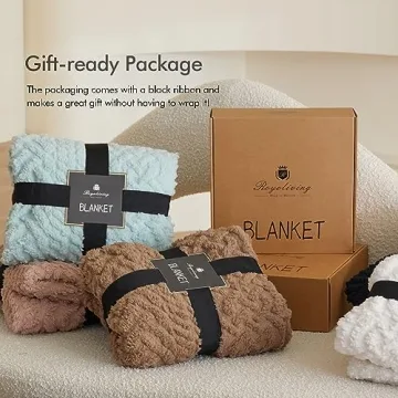 Royoliving Wearable Blanket - Ultra Soft Sherpa Fleece