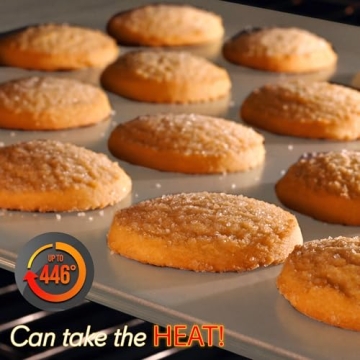 NutriChef 8-Piece Nonstick Bakeware Set with Silicone Handles