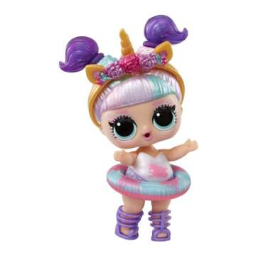 LOL Surprise Water Balloon Surprise Dolls with Collectible Doll, Water Balloon Hair, Glitter Balloon...