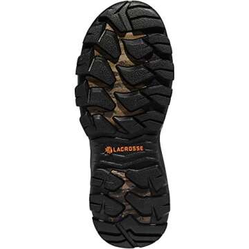LaCrosse Men's 376021 Alphaburly Pro 18" 800G Waterproof Hunting Boot, Realtree Max-5 - 11 M
