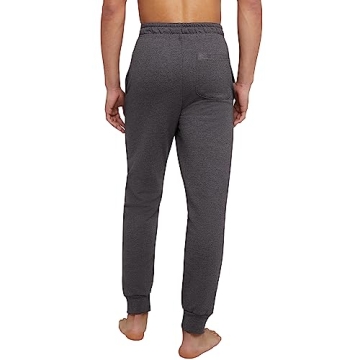 Hanes Men's Charcoal Heather Jogger Sweatpants