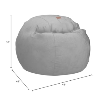 CordaRoy's Chenille Bean Bag Chair - Versatile Lounger & Bed