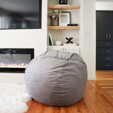 CordaRoy's Chenille Bean Bag Chair - Versatile Lounger & Bed
