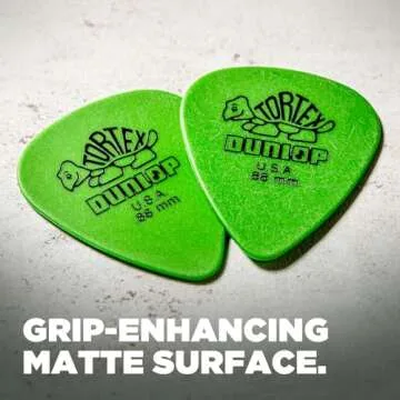 Dunlop Tortex Standard .73mm Yellow Guitar Picks – 12 Pack