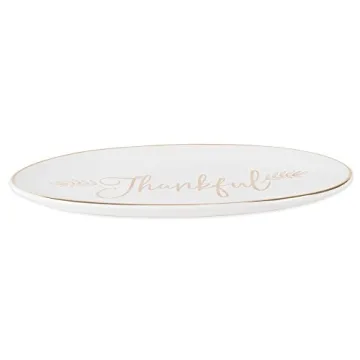 Elegant DII Thankful Platter for Holiday Celebrations