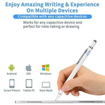 Evach Stylus Pen for iPad, Touch Screens, Ultra Fine Tip