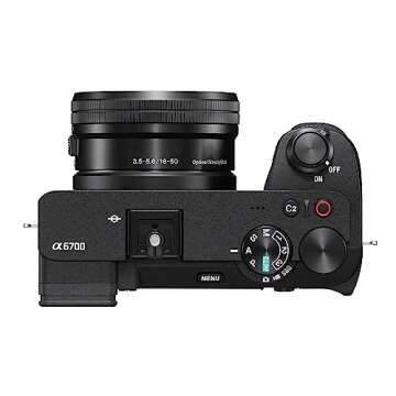 Sony Alpha 6700: 26MP Camera with 4K Video & AI Tracking