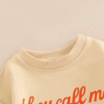 Lamuusaa Baby Halloween Outfits Long Sleeve Pumpkin Romper