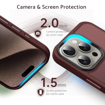 Anqrp iPhone 15 Pro Max Case - Stylish & Durable